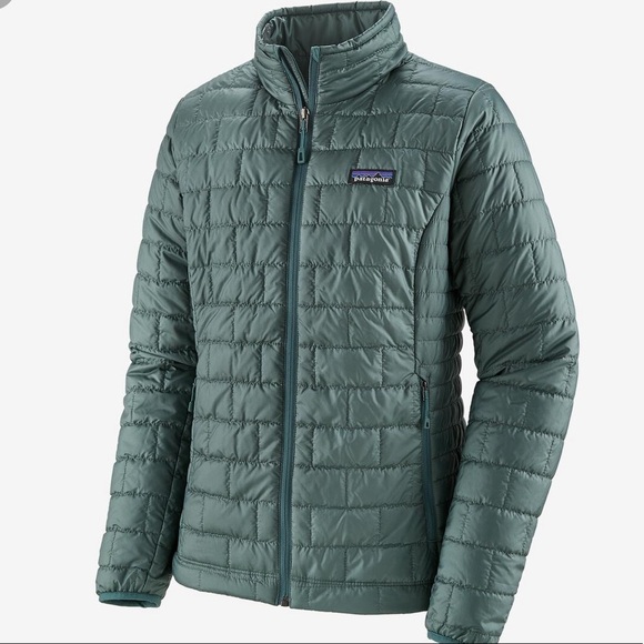 New Patagonia men's Nano Puff Jacket large sage khaki - Picture 1 of 5